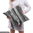thumbnail image 5 of Ambesonne Black and White Fabric by the Yard Upholstery, Geometrical, 1 Yard, Black White, 5 of 5