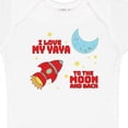 thumbnail image 4 of Inktastic I Love My Yaya to the Moon and Back Boys or Girls Baby Bodysuit, 4 of 5