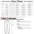 thumbnail image 3 of Flare Jeans for Women Fashion Ripped Hole Fringe Hem Bell Bottom Jeans High Waist Slim Fit Wash Denim Pants Trousers, 3 of 7
