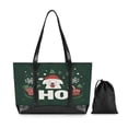 thumbnail image 7 of FORMRS Canvas Laptop Tote Bag for Women with 15.6" Computer Compartments Shoulder Handbag, Christmas Dog, 7 of 7
