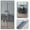 gray, variant on Magic Mesh Magnetic Mosquito Screen Door Net Curtain with Magnets Reinforced Polyester Mesh Dustproof & Insect Proof