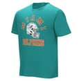 thumbnail image 2 of Men's  Aqua Miami Dolphins Field Goal Assisted T-Shirt, 2 of 6