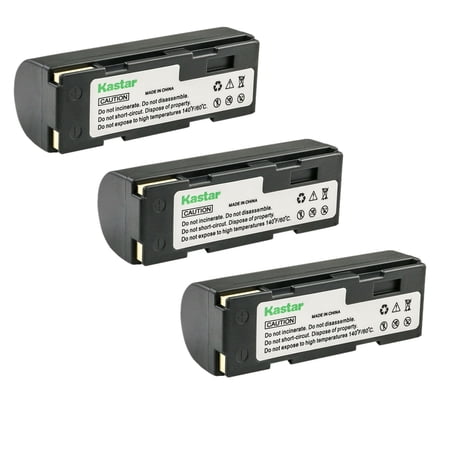 Kastar FNP-80 Battery 3-Pack Replacement for Ricoh DB-20  DB-20L  Ricoh Caplio RDC-i500  Caplio RR1  RDC-6000  RDC-7  RDC-7S Camera