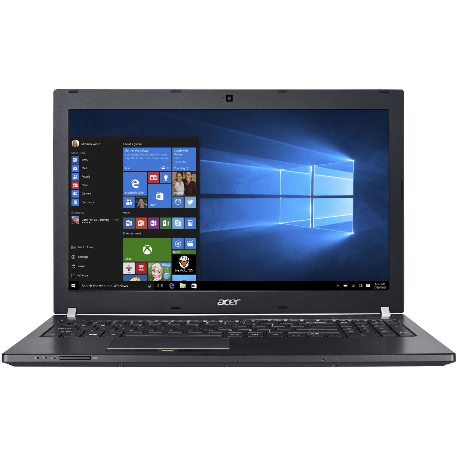 Acer TravelMate P658-M-59SY - 15.6" - Core i5 6200U - 8 GB RAM - 256 GB SSD - US International - image 2 of 19