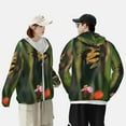 thumbnail image 4 of Zufioo butterflies and floral Sun Shirt for men and women,Sun Hoodie shirt,Unisex UV Shirt,Hiking Outdoor Performance Jackets,Fishing Shirt-3X-Large, 4 of 7