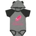 thumbnail image 3 of Inktastic Grandma's Little Princess Girls Baby Bodysuit, 3 of 5