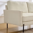 thumbnail image 3 of Snowhill 71in Modern Premium Linen Sofa, 3 of 5