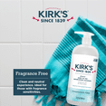 thumbnail image 5 of Kirk's 3-in-1 Nourishing Cleanser - Made With Coconut Oil & Aloe Vera, Fragrance Free, 32 Fl Oz, 5 of 7