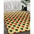 thumbnail image 3 of Ahgly Company Machine Washable Indoor Rectangle Transitional Tomato Red Area Rugs, 2' x 3', 3 of 7