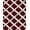 Maroon, Pattern 1, variant on ODIKA 2x3 Machine Washable Non-Slip Area Rug, Vintage Plaid Christmas Grid Traditional Accent High Traffic Rug, Maroon, 617045