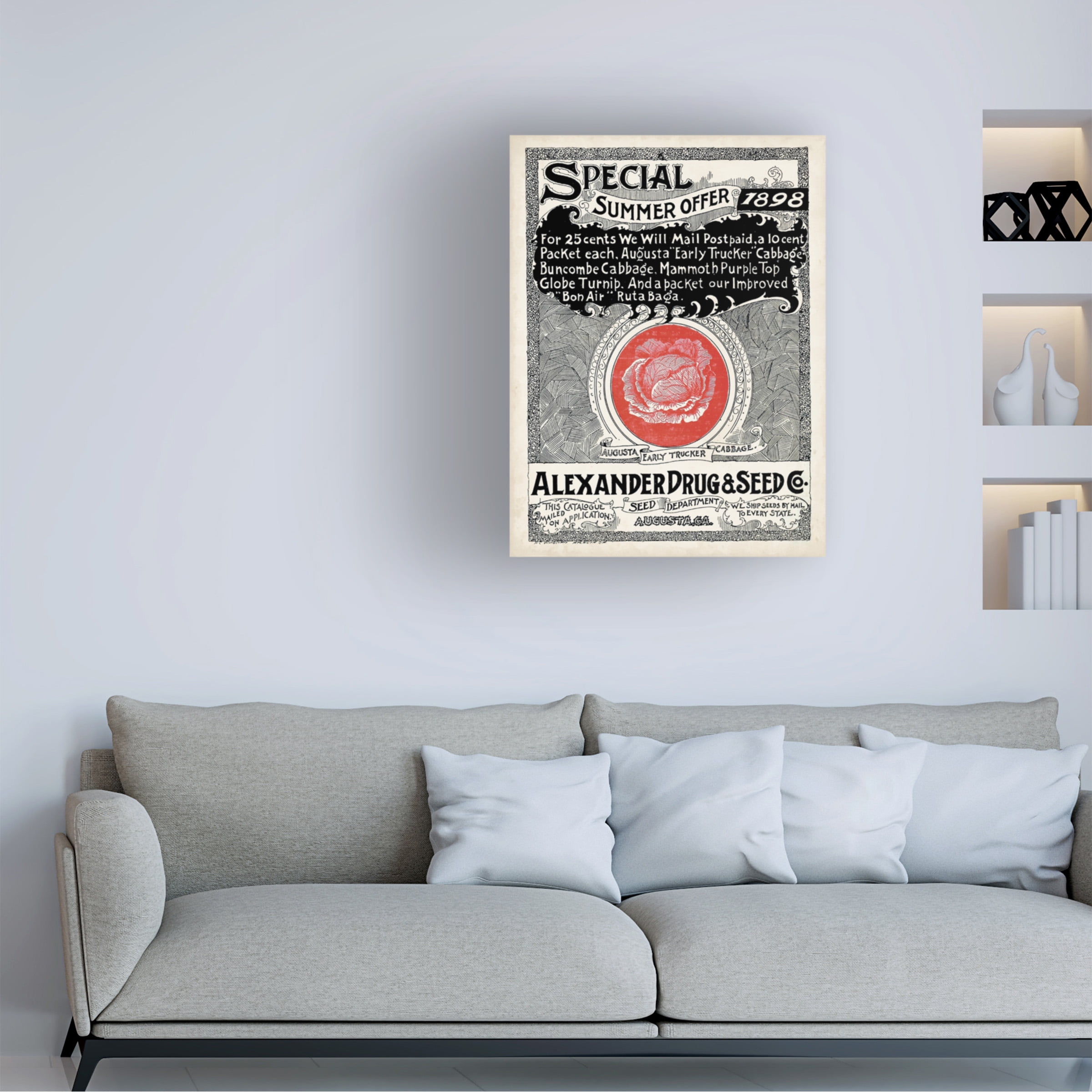 Unknown 'Antique Seed Packets XIII' Canvas Art