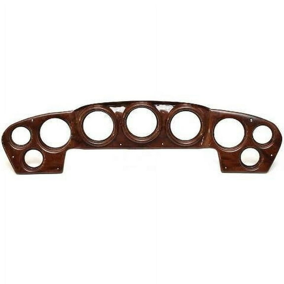 Crownline Boat Blank Gauge Dash Panel 37539 | 330CR Brown Woodgrain