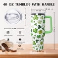 thumbnail image 2 of Zhufwei 40 oz Easter Bunny Tumbler with Handle lid and Straw,Easter Bunny Rabbit CoffeeTravel Mug Cup Water Bottle,Easter Bunny Decor,Easter Rabbit Gifts for Women, 2 of 6