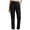 Black, variant on Women's Straight Leg Casual Pants, Multi-Pocket Solid Color Trousers, Comfortable Linen Pants Women Khaki S