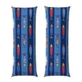 thumbnail image 1 of Balery Cute Fish Funda Protectora para Almohada Corporal de Algodón Hipoalergénico con Cierre(55 x 21 pulgadas), Almohadas No Incluidas, 1 of 7