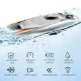 thumbnail image 2 of Black 2.4G Remote Control High-Speed Racing Boat with Dual Motors – 25km/h Water Toy for Kids, 80m Control Distance, 7.4V 650mAh Battery, 25-Min Run Time, 2-Channel RC Yacht for Aquatic Competitions, 2 of 6