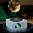 thumbnail image 2 of Yinanstore Turntable Player 5.0 All Library Retro Phonograph for Blue, 2 of 6