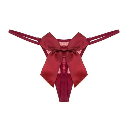 

Women s Thongs See Through Panties Cotton Crotch Lace Mesh G-String for Women