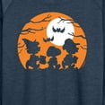 thumbnail image 3 of Women's Peanuts Trick Or Treat Lightweight French Terry Sweatshirt Color: Heather Blue Size: MEDIUM, 3 of 6