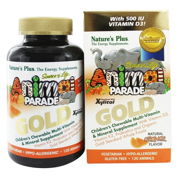Nature's Plus Source of Life Animal Parade Gold Children's Chewable