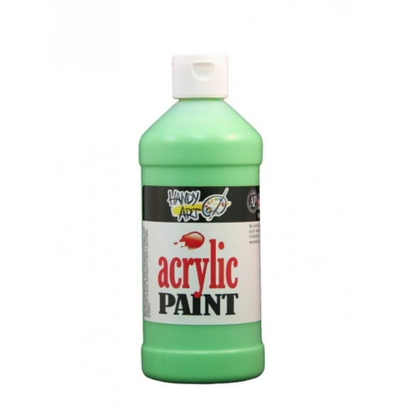 Handy Art by Rock Paint Peinture Acrylique Étudiante 101-158, 1, Vert Fluorescent, 470ml
