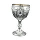 thumbnail image 4 of agua retro en relieve, pequeña para beber, decoración con diamantes imitación, mini cáliz decorativo, vino para cocina, hogar y Plata, 4 of 8