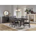 thumbnail image 2 of A-America Bremerton 60" - 78" Trestle Table with Slat Base-Finish:Warm Grey, 2 of 9