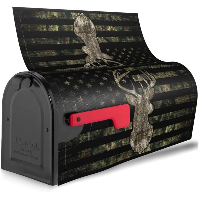 Tree Frog Mailbox Cover - Waterproof, Magnetic, 25.5x21 Inches, Garden Yard Decor For All Seasons