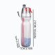 thumbnail image 3 of Botella de agua portátil de 17 oz con función de rocío, aislada, ligera, a prueba de fugas, para actividades al aire libre, deportes, gimnasio y uso diario., 3 of 6