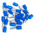 thumbnail image 1 of 1000pcs VE7510Tubular Wire Cold Pressure Connector Electrical Terminals Cable Crimps Wire Ferrules For 0.5mm2, 22 AWG Wire VE7510 - (Color: VE7510, Pins: Blue), 1 of 7