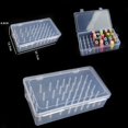 thumbnail image 3 of Caja de costura, caja de almacenamiento para el hogar, caja de hilo de costura transparente multifuncional, caja de acabado, 3 of 6