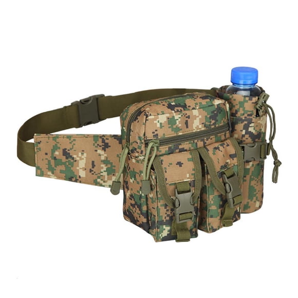 Riñonera Para Exteriores, Estuche De Transporte Unisex, Soporte De Bolsillo Ajustable Multifunción, Para Acampar, Senderismo, Caza, Viajes Cateissary AP007982-02