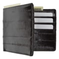 thumbnail image 4 of Genuine Eel Skin Classic Bi-fold Mens Wallet E 705, 4 of 12