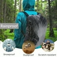 thumbnail image 7 of Waterproof Backpack Rain Cover, 8000mm Waterproof Level, Upgraded Ultra-Strong Multilayer Structure, Antislip Cross Buckle Strap, Ultralight Compact Portable, for Hiking, Camping, Traveling, 7 of 7