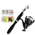 thumbnail image 1 of Kids Fishing Pole, All in Child Fishing Rod and Reel Combos, Fishing Rods Fishing , Fishing Gear, Fishing and Carry On Bag Black, 1 of 7