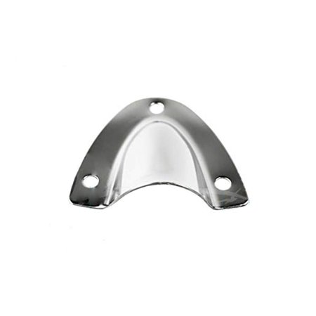 Hoffen 4-Pack Stainless Steel Clam Shell Midget Vents – Marine Boat Hose/Cable Covers