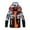 Orange, variant on Little Boys Kids Rain Jackets Hooded Zip Up Mountain Graphic Print For Outdoor Sports Wear Windbreaker Windproof Coat Size 5-6T