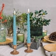 thumbnail image 5 of FCMSHAMD 7.3'' Blue Taper Candles-Unscented Smokeless(2 Pack), 5 of 7