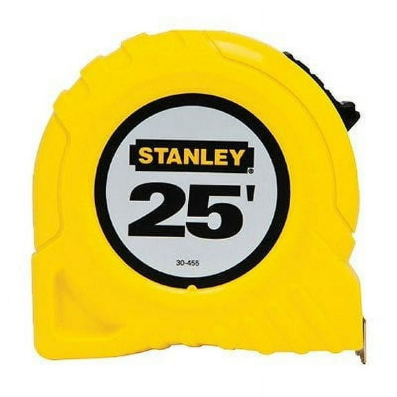 Stanley Top-Lock Tape Measure, 25-Ft. x 1-Inch 1 Pack
