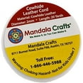 thumbnail image 4 of Mandala Crafts Round Cowhide Genuine Leather String Cord, Natural Rawhide Rope for Jewelry Making, Kumihimo Braiding, Shoelaces, 4 of 6