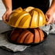 thumbnail image 4 of Bundt Pan Nordic Ware, 75 aniversario, trenzado Premier Gold Nordic Ware NA, 4 of 9