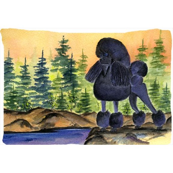 20.5 x 30 in. Poodle Moisture Wicking Fabric Standard Pillowcase