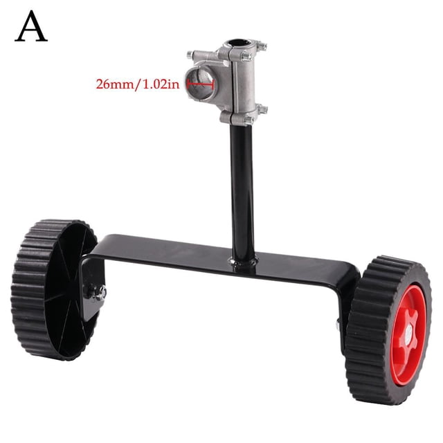 Roue de Support de Tondeuse à Gazon Réglable Roues Auxiliaires de Coupe-Bordures 26mm St U2X6