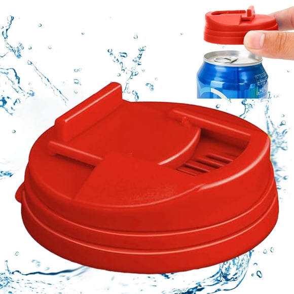 Couvercles d'Étanchéité pour Canettes de Boisson de Format Standard - Bouchons Anti-Déversement Réutilisables - Améliorés pour le Cola et Autres Boissons en Conserve