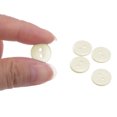 thumbnail image 4 of Uxcell 10Pcs Sewing Button 1/2"(12.5mm) 2 Holes Resin Round Craft Replacement Buttons, Beige, 4 of 5