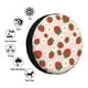 thumbnail image 4 of Fotbe Strawberry Floral Funda de Llanta de Repuesto con Estampado, Engrosada, Ajuste Universal para Jeep, Remolque, RV, SUV, Camión-15 inch, 4 of 6