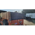 thumbnail image 4 of Dump Truck & Trailer Tarp Kit with 8' x 14' PVC Double Pocket Mesh Tarp - Manual Hand Crank Cab Level Dump Truck Tarp System to Prevent Load Spillage, 4 of 10