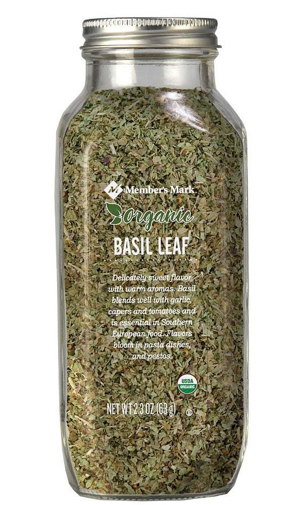 M.M Organic Basil Leaf (2.3 oz.)