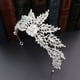 thumbnail image 3 of Zhuge Tiara de boda para novia, diadema de princesa, corona de novia, joyería para el cabello con diamantes de imitación de cristal, decoración para novia, cumpleaños, graduación, boda (plateada), 3 of 5