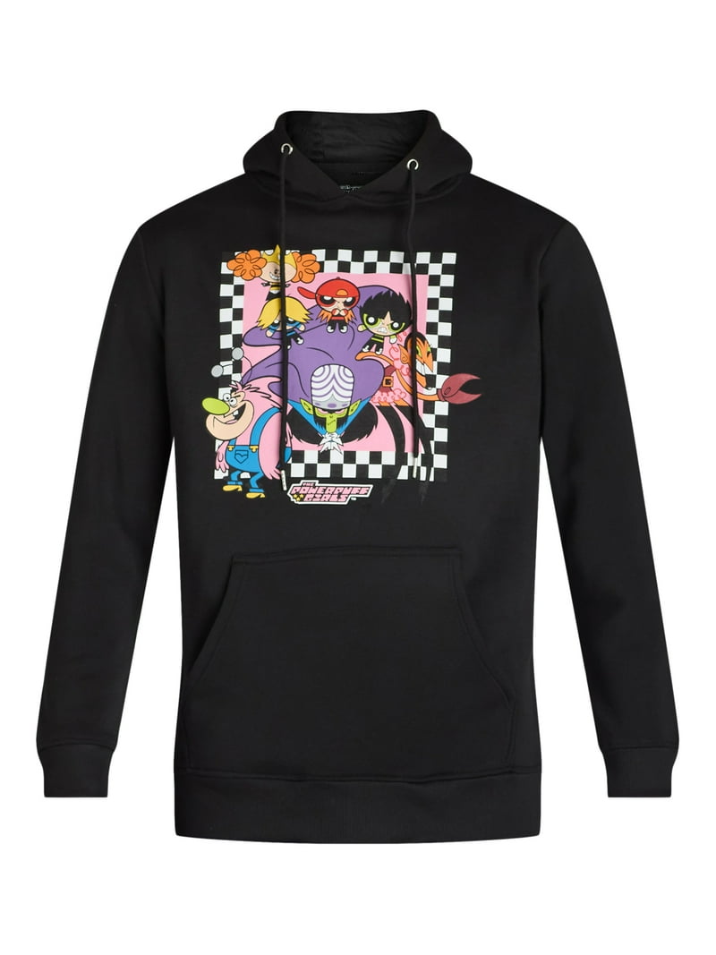 The Powerpuff Girls Men's Graphic Hoodie, Sizes S-3XL, Cozy